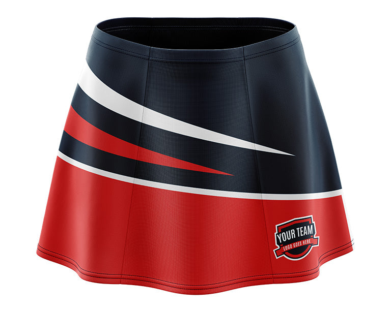 Custom sublimated ladies skirt