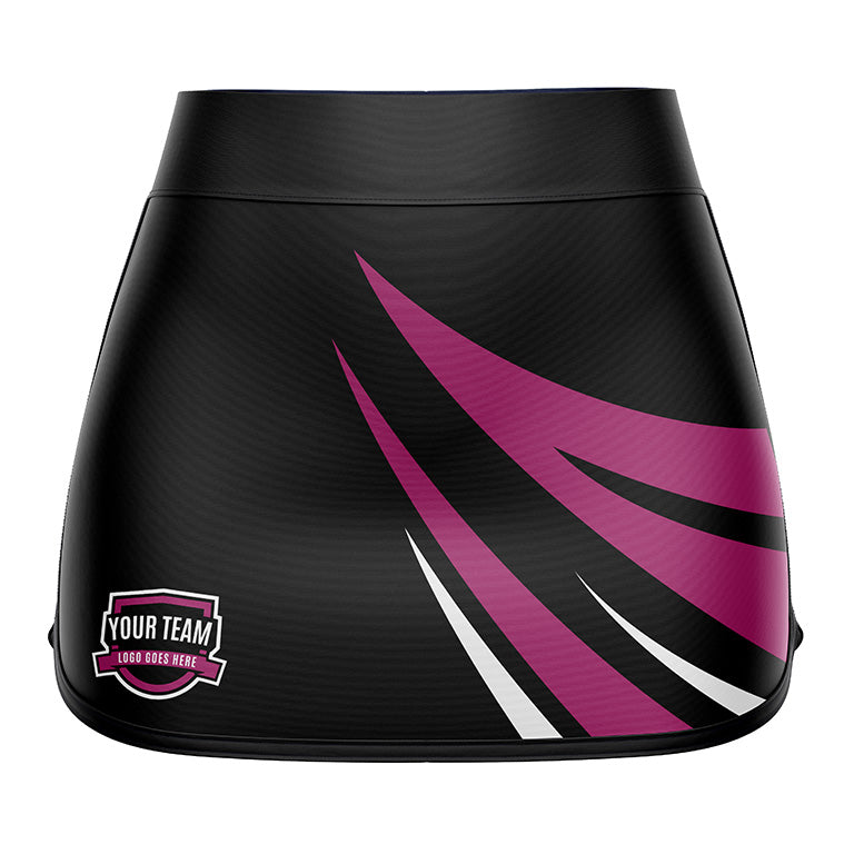 Custom sublimated ladies skort