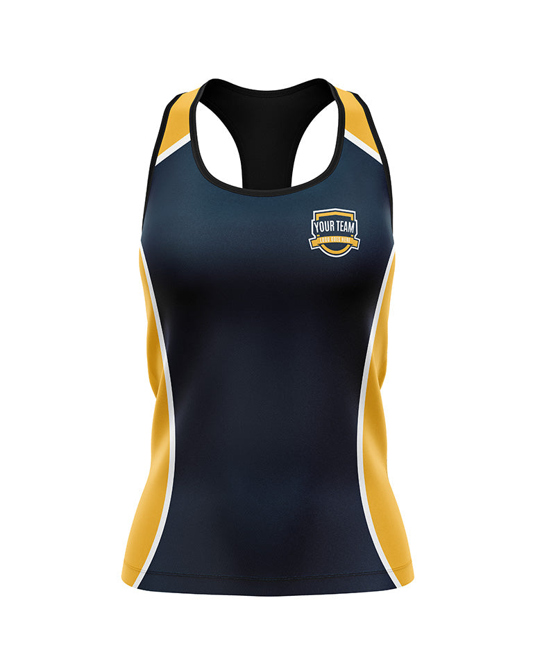 Custom sublimated ladies singlet