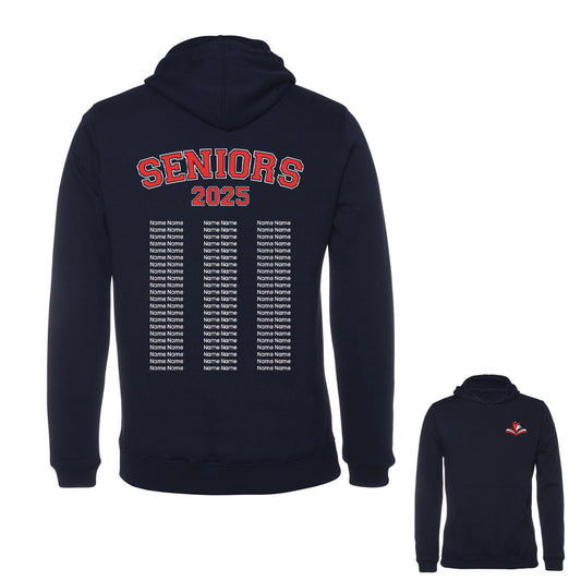 Custom printed school leavers hoodie