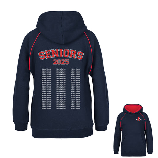 Custom printed school leavers hoodie