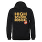 Custom printed hoodie for school productions